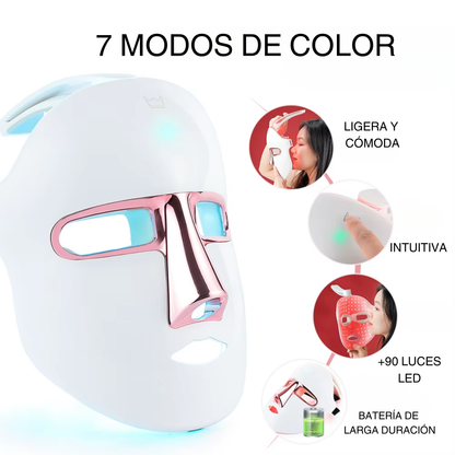 DELUNARI - MASCARA LED FACIAL